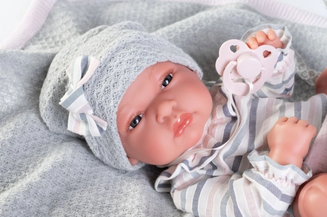 Antonio Juan 60029 TONETA - poupée réaliste bébé avec corps en vinyle intégral - 33 cm