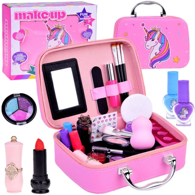 Valise Magique Licorne avec cosmétiques pour filles