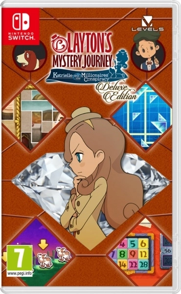 Nintendo Switch L’Étrange Aventure de Layton: Katrielle et la conspiration des millionnaires Édition Deluxe