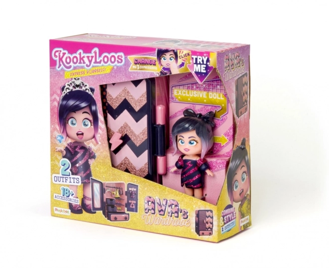 Ensemble de jeu avec poupée KookyLoos Ava