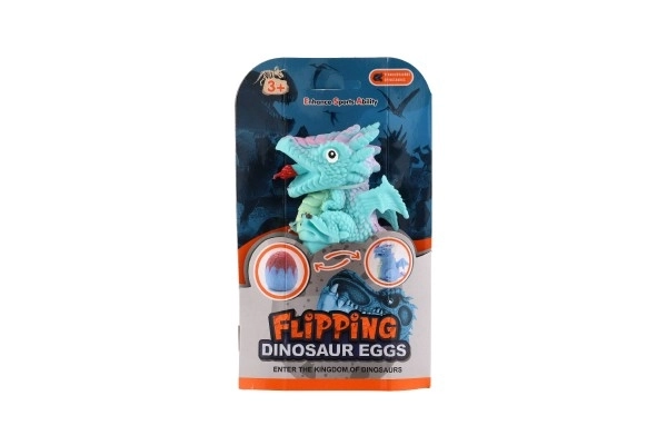 Dinosaure transformable avec œuf 15 cm
