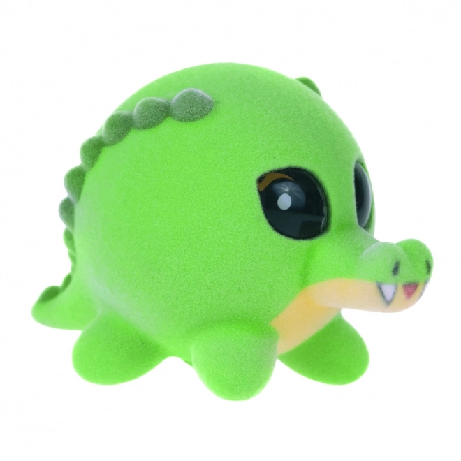 Jouet en peluche crocodile vert Flockies