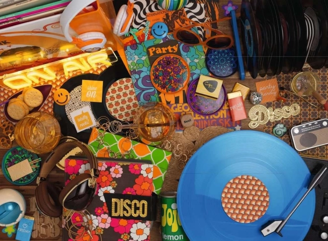 Puzzle Ravensburger Disques Vinyle 500 pièces