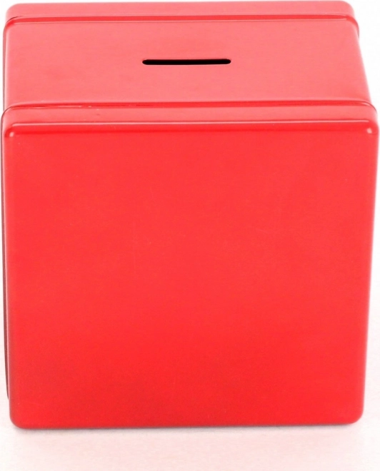 Goki Tirelire en Métal Coffre-fort Rouge