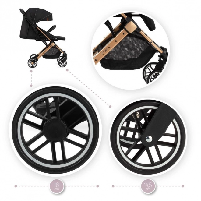 Poussette de sport MoMi ESTELLE noire 2021