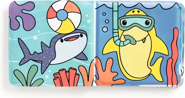 Livre de bain Éclaboussures de requin