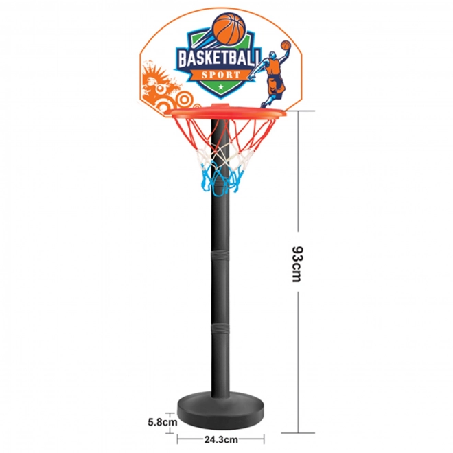 Ensemble de basketball pour enfants 93 cm - WOOPIE