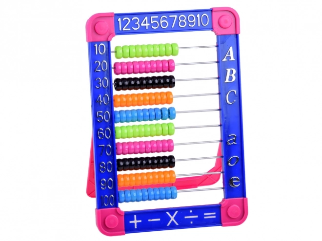 Compteur en plastique coloré pour enfants