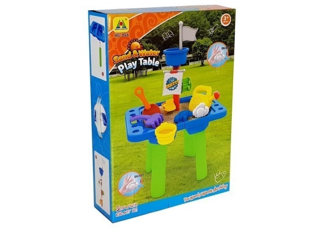 Table pour Jeux d’Eau et de Sable
