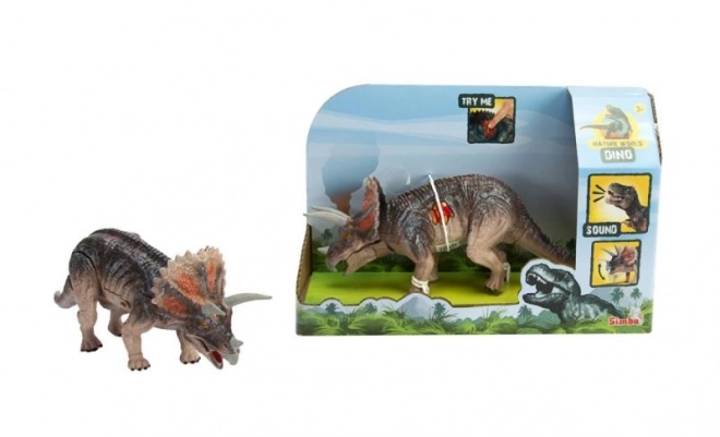 Dinosaure sonore - T-Rex, Tricératops, Dilophosaurus
