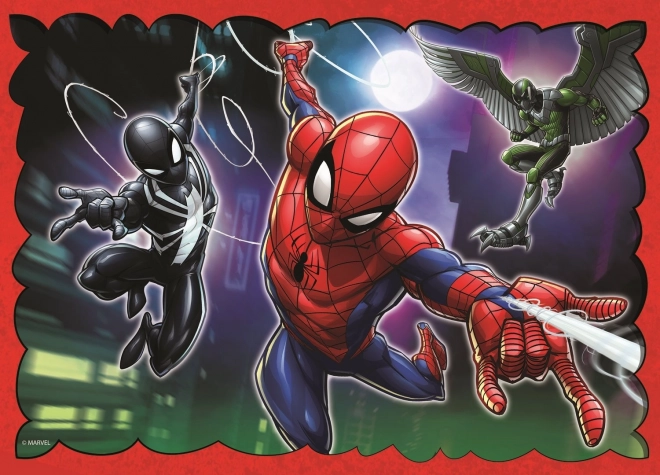 Puzzle 4v1 Héros Spider-Man