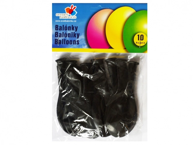 ballons en latex noirs pour les fêtes