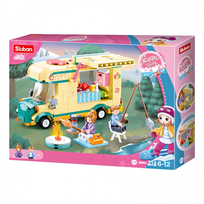 Sluban Happy Diary M38-B0960 Caravane