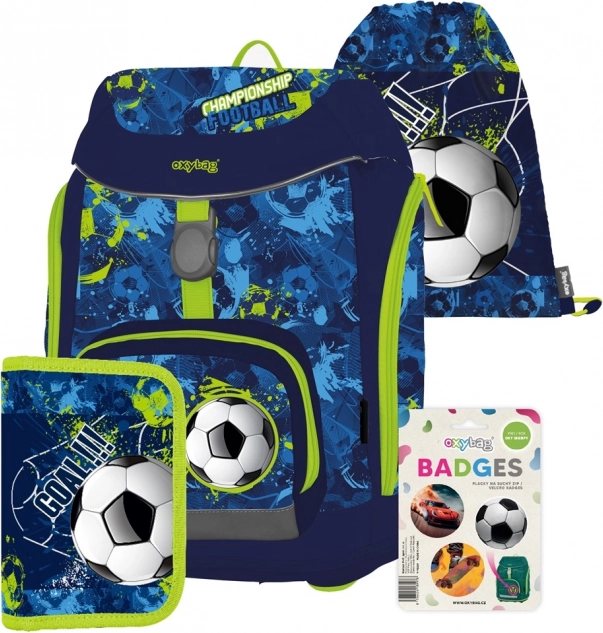Ensemble 4 pièces OXY Sherpy - motif de football