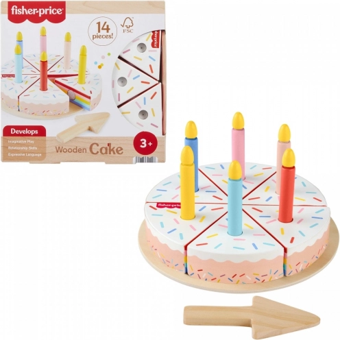 Gâteau d’anniversaire en bois Fisher-Price