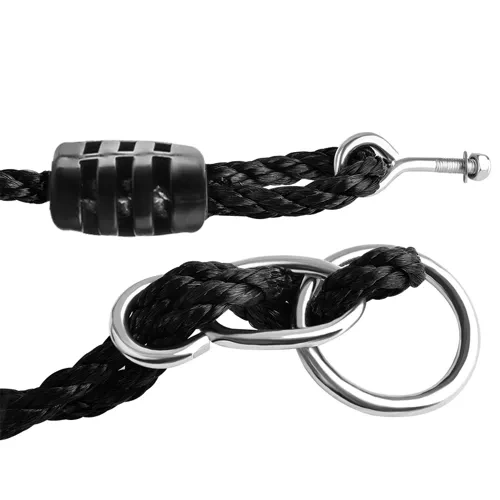 Balançoire nid de cigogne 100cm vert-noir 23514