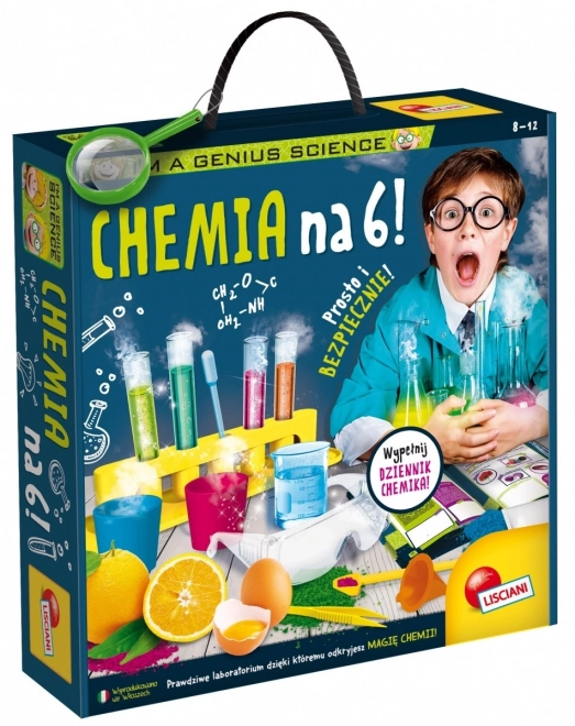 Kit scientifique Je suis un Génie Chimie pour 6