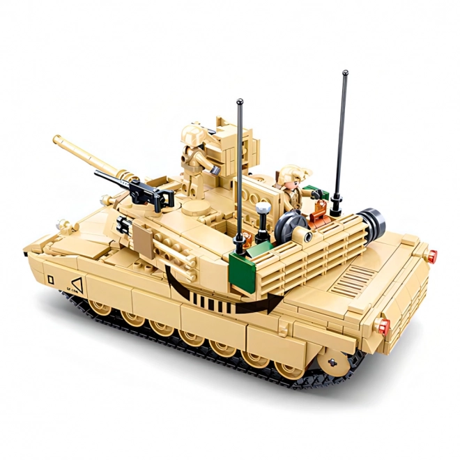 Briques Modèle Sluban M38-B0892 Tank de combat M1A2 Abrams