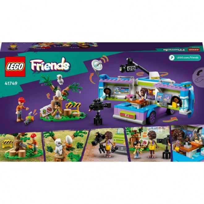 LEGO® Friends 41749 Camionnette du Journaliste