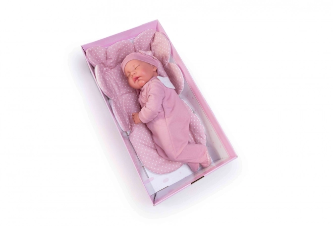 Antonio Juan 33226 LUNA - poupée réaliste endormie avec un corps en tissu doux - 42 cm