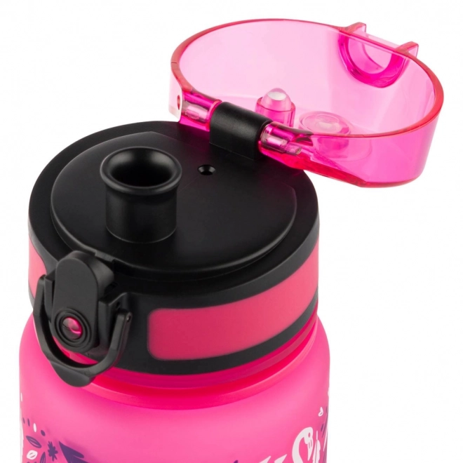 Bouteille de boisson BAAGL Tritan Flamant rose