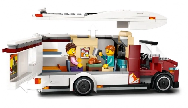 LEGO City 60454 Caravane de vacances pleine d'aventures