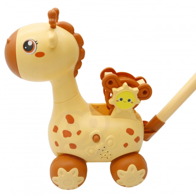 Girafe mobile 2 en 1 avec bulle de savon pour enfants