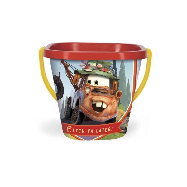 Seau Carré Disney 2L plastique mélange de types 19x17cm Wader
