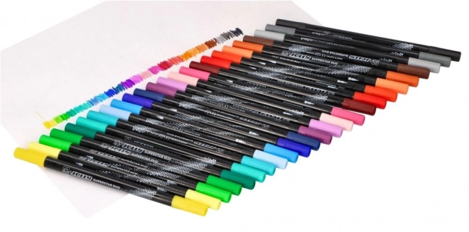 Marqueurs recto-verso Next Gen 24 couleurs
