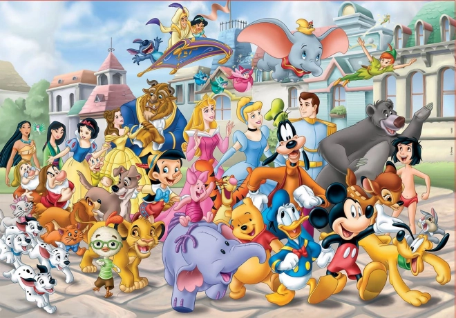 EDUCA Puzzle Parade des personnages Disney 200 pièces