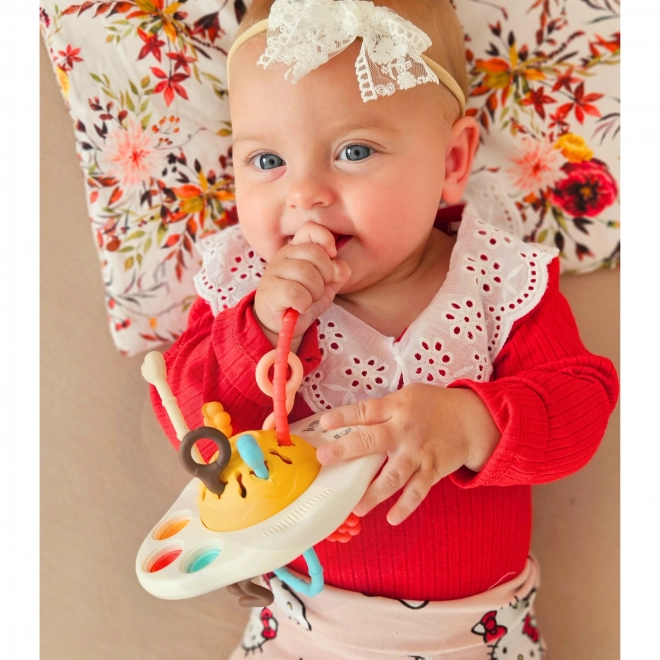 Woopie jouet sensoriel Montessori hochet de dentition UFO