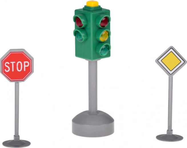 Feu tricolore lumineux et sonore pour un jeu réaliste