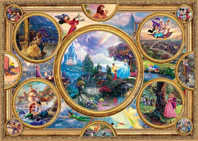 Puzzle collage Disney 2000 pièces
