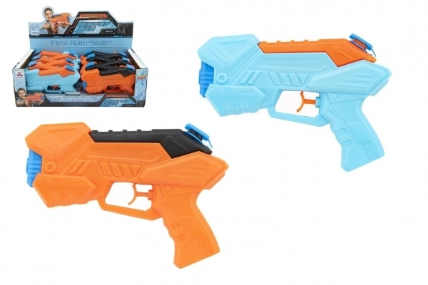 Pistolet à eau en plastique 19cm possibilité 2 couleurs