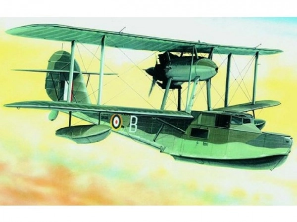 Modèle Supermarine Walrus 1:48 23,6x29cm dans une boîte de 34x19x5,5cm