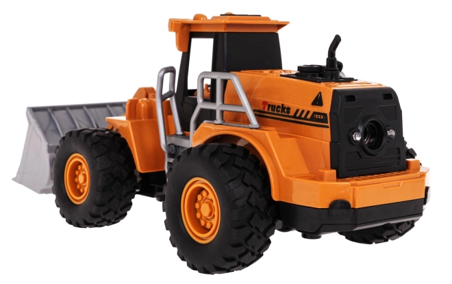 Bulldozer R/C avec fonction lumière et fumée