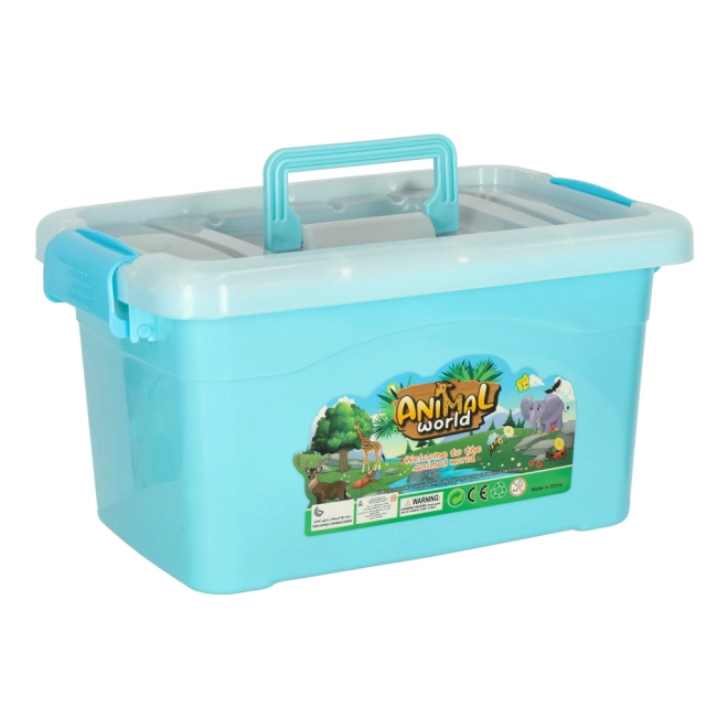Boîte de rangement pratique avec poignée