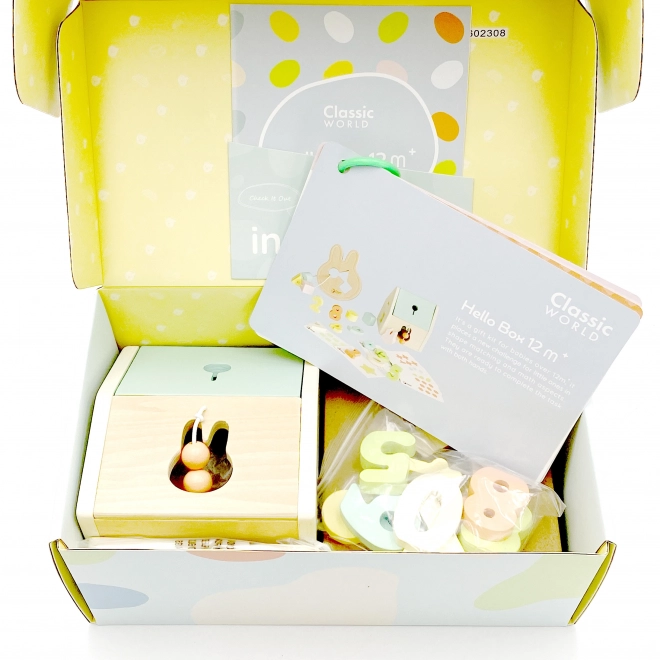 Jeu de construction pastel Classic World pour enfants 12-18 mois