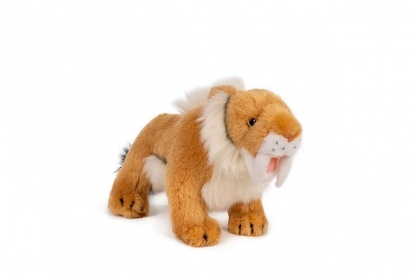 Tigre à dents de sabre en peluche