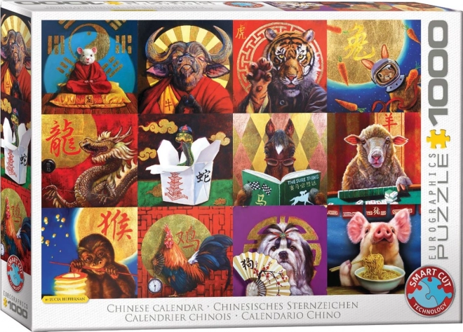 Puzzle Calendrier Chinois 1000 pièces
