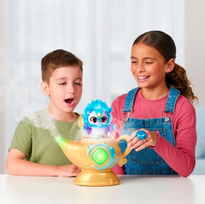 Magic Mixies Mascotte Interactive Lampe de Génie Bleue
