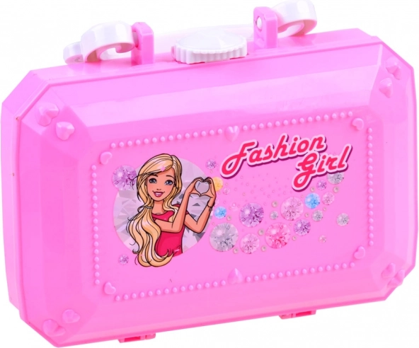 Coffret avec miroir pour trésors