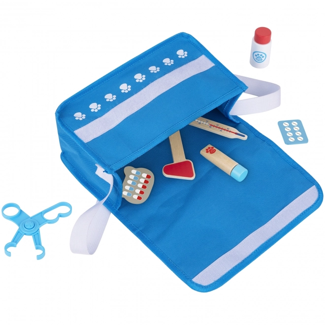 Tooky Toy ensemble vétérinaire avec sac 17 pièces