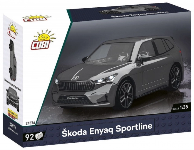 COBI Škoda Enyaq Sportline, 1:35, 92 pièces
