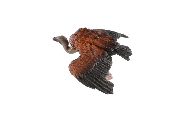 Vautour africain en plastique zooted 10cm dans un sachet