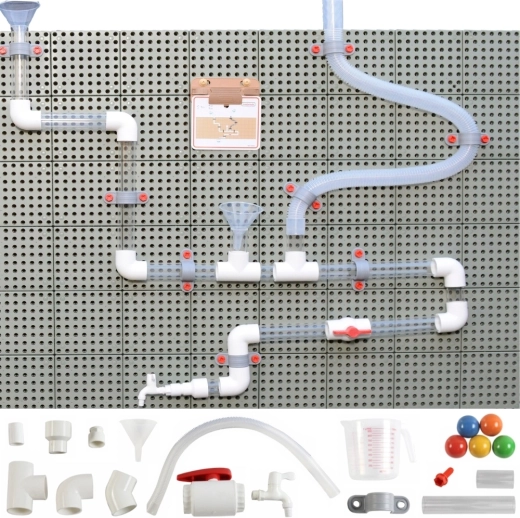 Masterkidz système STEM – ensemble de tubes pour tableau, 80 pièces