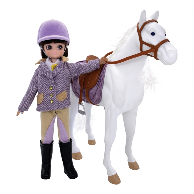 Lottie Poupée cavalière avec cheval
