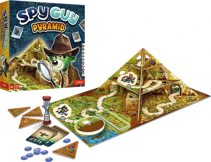 Spy Guy : pyramide – jeu de société d’observation TREFL