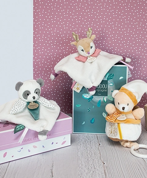 Doudou Jouet musical en peluche 20 cm