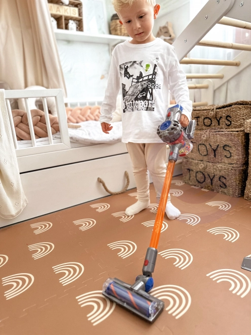 Aspirateur interactif balai 3 en 1 pour enfants avec fonction d'aspiration
